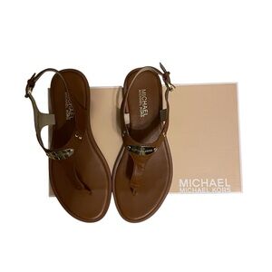 Michael Kors Leather Sandals - SZ 6M